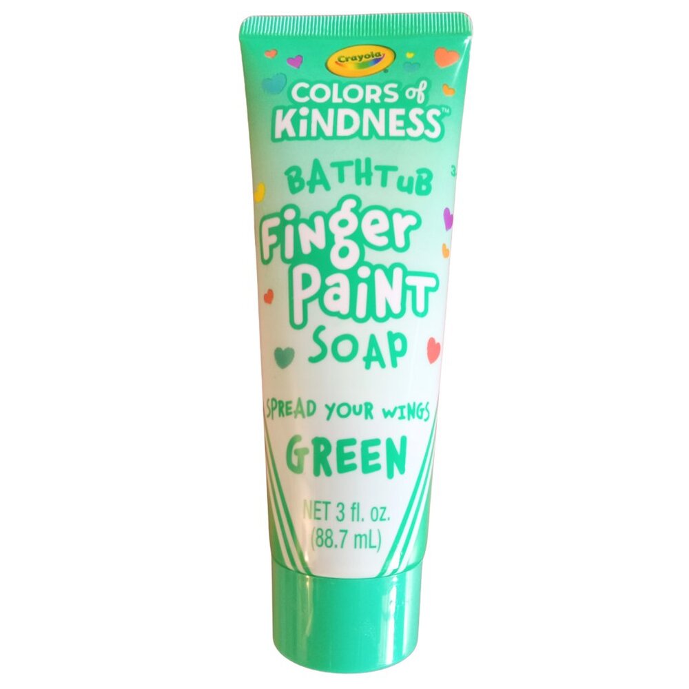 Crayola Colors of Kindness Bathtub Finger Paint Soap 3 Fl Oz - Green